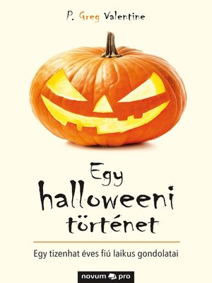 cover image of Egy halloweeni történet